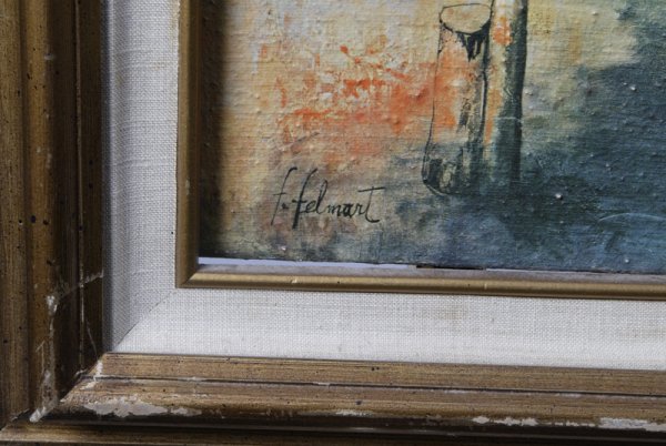 F. Felmart (20th C.) Mexican School, Oil on Canvas - 2
