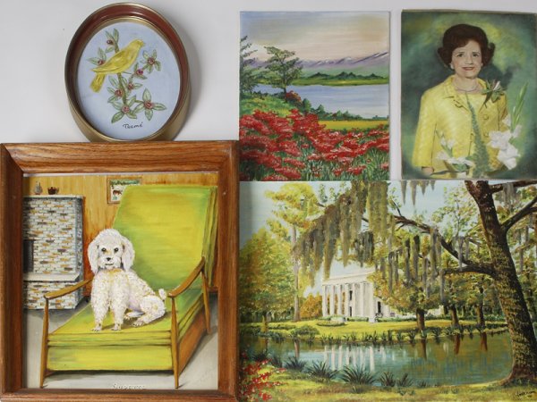Nice 5 Piece Collection Of Artwork