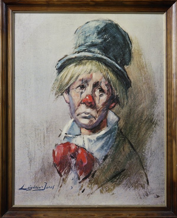 Lieghton Jones (20th C.) Oil on Canvas