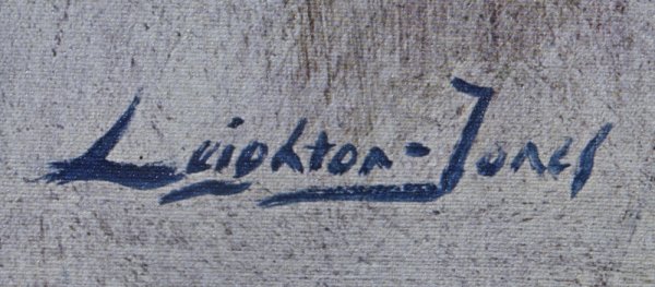 Lieghton Jones (20th C.) Oil on Canvas - 2