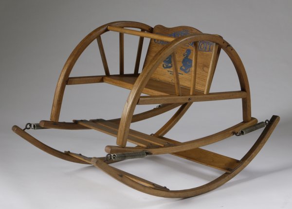 Vintage Teetertot Child's Rocker