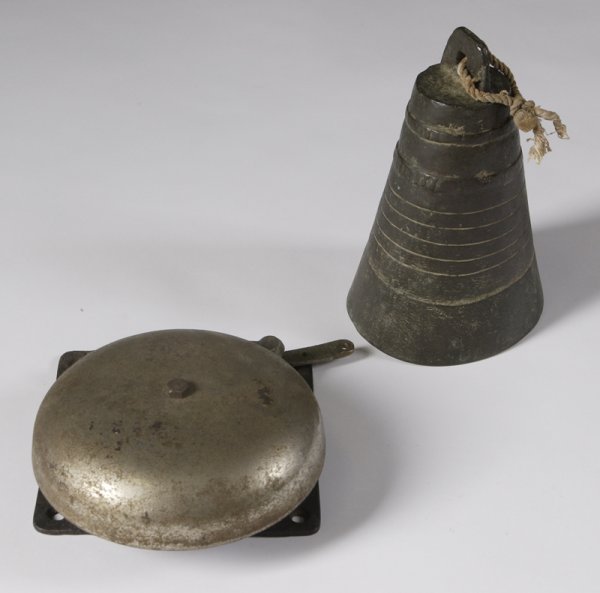 Collection Of 2 Metal Bells