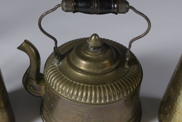 Nice Collection Of 6 Brass Table Articles - 4
