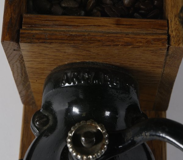 Rustic Wall Mounted Coffee Grinder - 2