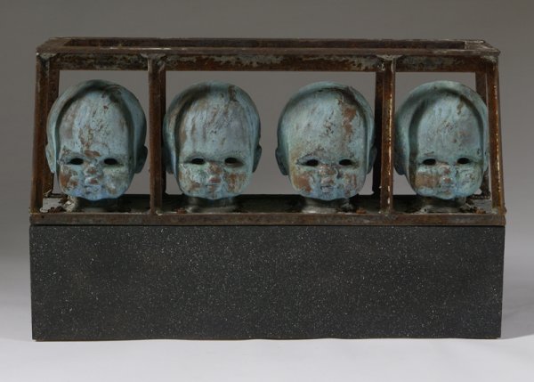 Early 20th C. Rubber Doll Mold