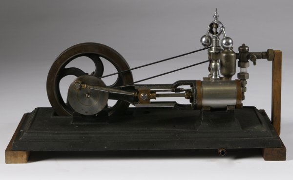 Cretor Popcorn Engine, Model B, Ser. No. 7123: Unsure as to complete working condition.