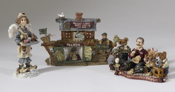3 Limtd. Edition Boyds Bears & Friends Figurines