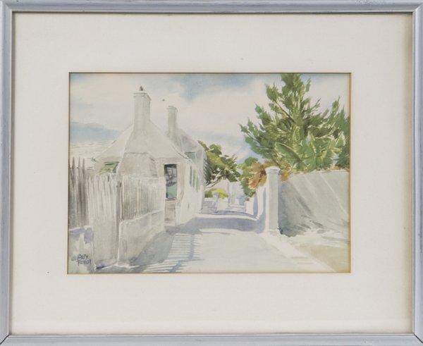 Adolph Treidler, Bermuda Lithograph: Adolph Treidler, 1866-1981, American, was born in Westcliff, Colorado, studied at the California School of Design in San Francisco and with Robert Henri in New York. He first illustrated for McClure's