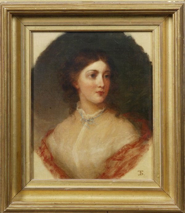 Thomas Sully, Oil on Canvas; Portrait: Thomas Sully, 1783-1872, Pennsylvania. He was the son of English actors and was born in Horncastle, Lincolnshire. He came to Philadelphia in 1792 when he was nine years old. Sully showed early drawing