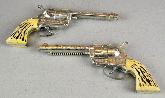 460: (2) Toy Cowboy Cap Guns by Mattel