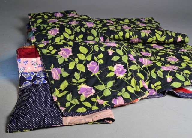 PATCHWORK DECORATIVE QUILT - 2