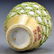 572: Chinese Qing Molded Porcelain Snuff Bottle - 2