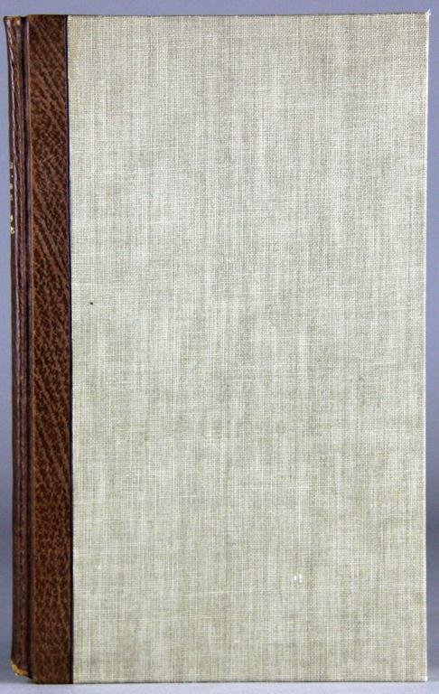 1928 Lamia And Other Poems By John Keats: Number 60 of 500 limited edition, wood engraved illustrations by Robert Gibbings, original sharkskin backed cloth by Sangorski and Sutcliffe, The Golden Cockerel Press, printed in Great Britian, spine