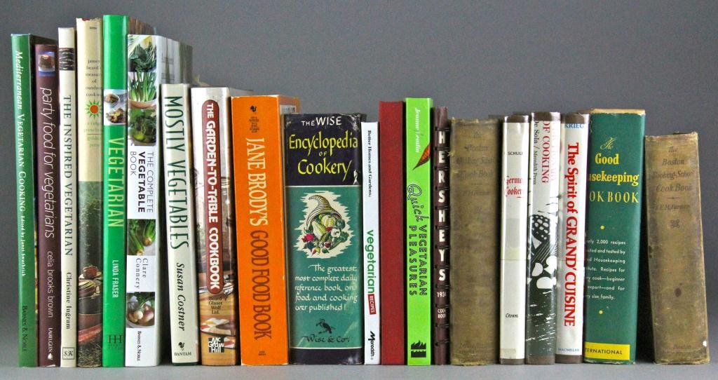 (27) Cook Books: To include a variety of cook books and recipes, from the early 120th century to modern day.