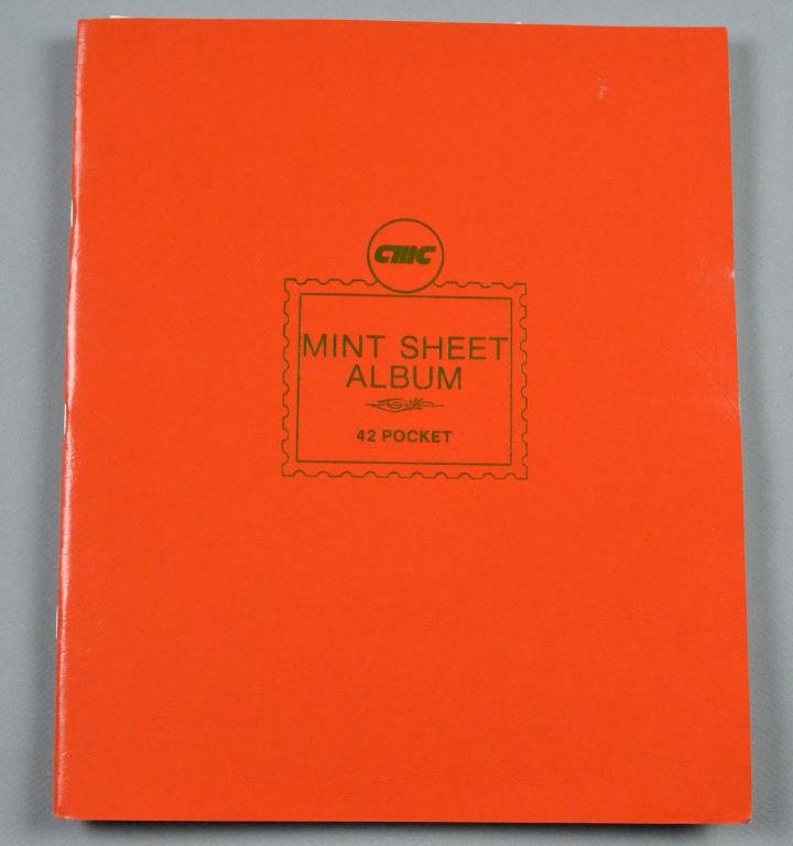 .29c U.S. Mint Sheet Folder $420.00 Face Value Inc. Elv: To include a folder of .29c U.S. mint sheets including Elvis & Grace Kelly stamps, $420.00 face value.
