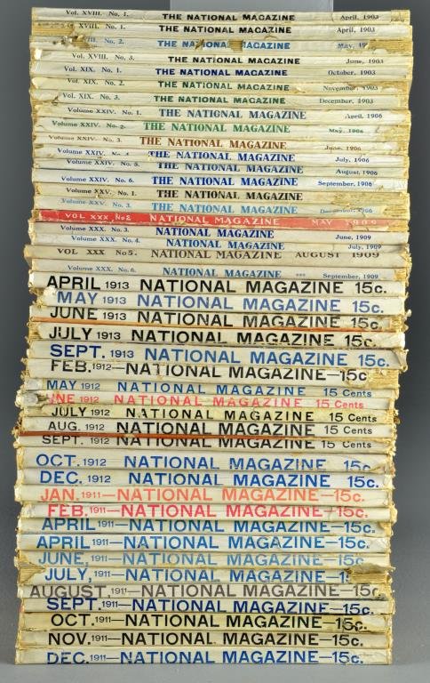 (44) 1906 To 1913 National Magazines