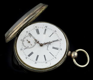 Ancre 800 Silver 15 Rubis Pocket Watch Oct 14 2017 Grant Zahajko Auctions Llc In Wa