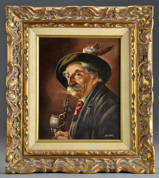 Gruber Oil Painting on Canvas