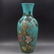 A KANGXI MARK FAMILLE ROSE VASE WITH BIRDS AND FLOWERS