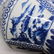 A QIANLONG MARK BLUE WHITE VASE WITH BIRDS AND FLOWERS - 4