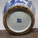 A QIANLONG MARK BLUE WHITE VASE WITH BIRDS AND FLOWERS - 5