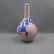 A BLUE WHITE UNDERGLAZE RED VASE WITH DRAGON PAINTING - 3
