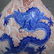 A BLUE WHITE UNDERGLAZE RED VASE WITH DRAGON PAINTING - 4