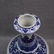 A QIANLONG MARK BLUE WHITE VASE WITH HUI PAINTING - 3