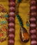 A QIANLONG MARK CAT'S EYE STONE 108 BEADS - 5