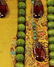 A QIANLONG MARK CAT'S EYE STONE 108 BEADS - 5
