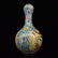 A QIANLONG MARK CLOISONNE VASE WITH ENAMELED PAINTING - 2