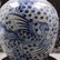 A BLUE WHITE PORCELAIN VASE WITH PHOENIX PAINTING - 2