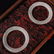 A PAIR OF WHITE JADE BRACELETS - 2