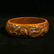 A NATURAL AGATE BRACELET WITH DRAGON CARVING