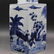 A KANGXI MARK BLUE WHITE JAR WITH CHARACTER PAINTING - 3