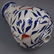 A QIANLONG MARK BLUE WHITE UNDERGLAZE RED VASE WITH - 4