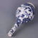 A QIANLONG MARK BLUE WHITE VASE WITH DRAGON PAINTING - 3