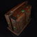 A HUANGHUA WOOD TREASURE BOX INLAID WITH JADEITE