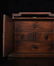 A HUANGHUA WOOD TREASURE BOX INLAID WITH JADEITE - 4