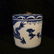 A QIANLONG MARK BLUE WHITE TEA CADDY WITH DRAGON - 3