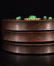 A HUANGHUA WOOD TREASURE BOX INLAID WITH JADE - 5