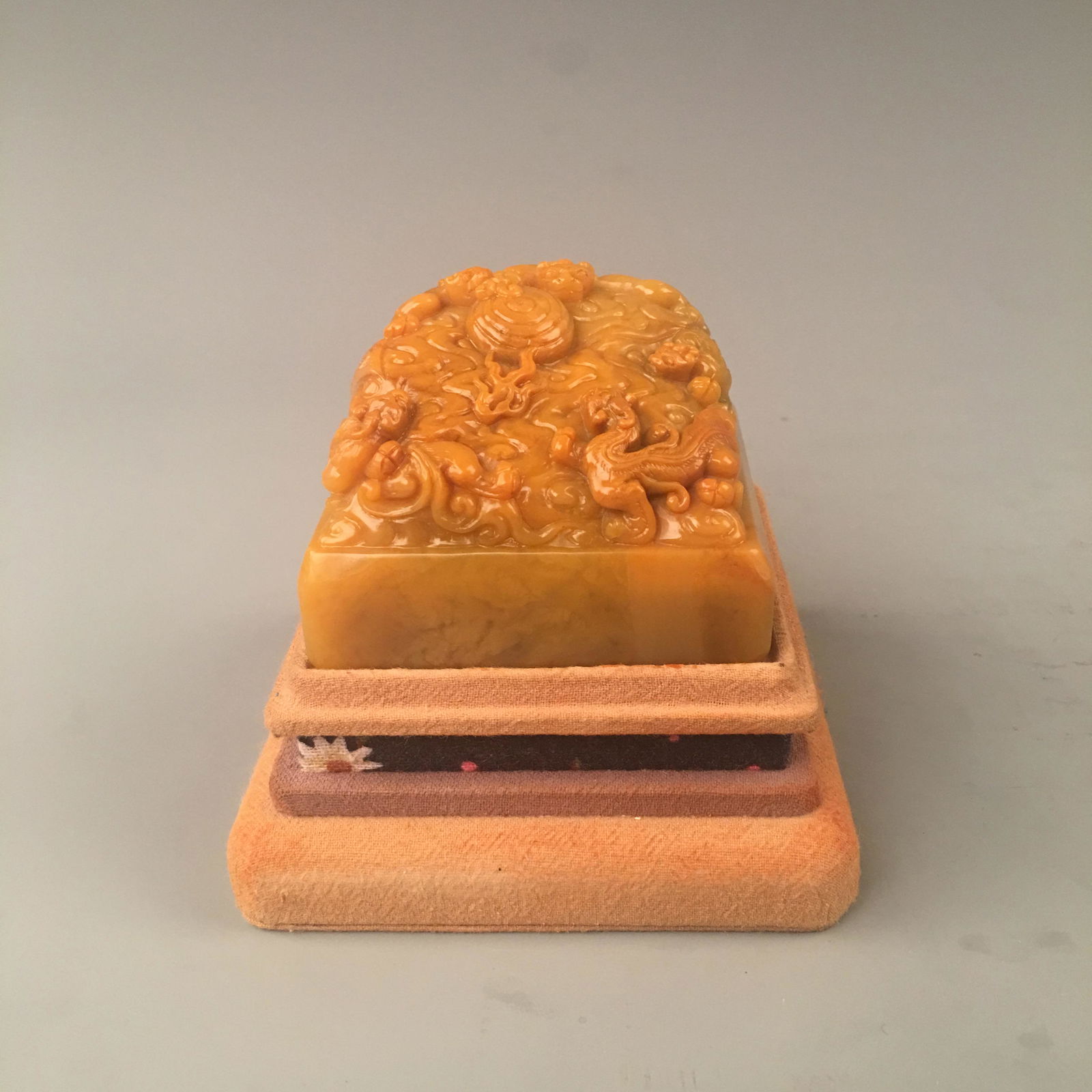 Chinese Fine Tianhuang Stone Dragon Seal (1 of 7)