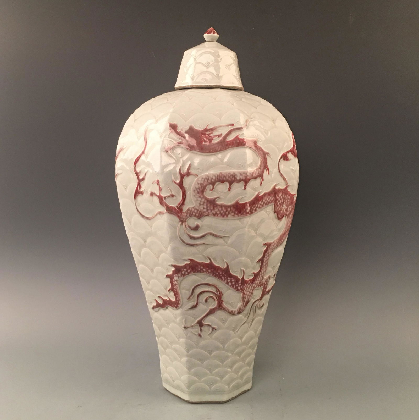 Chinese Copper Red Dragon Lingping (1 of 7)
