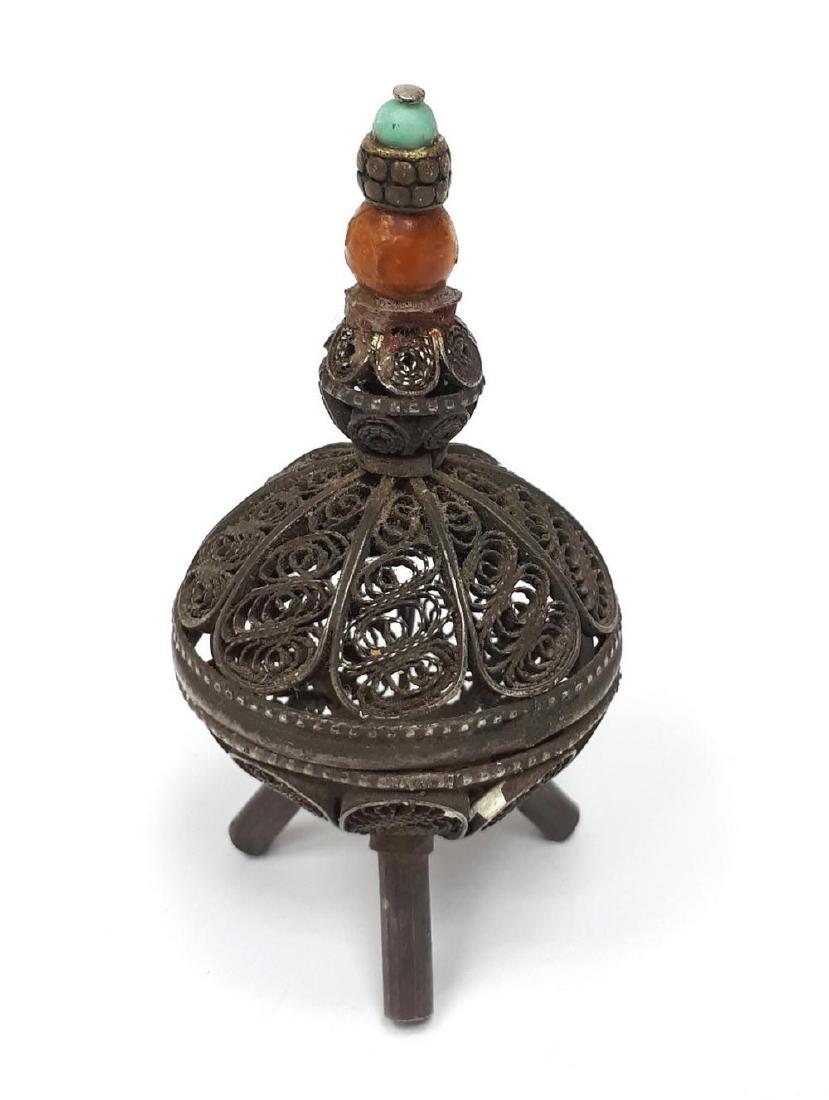 Spice box. silver. Early 20th century (1 of 1)