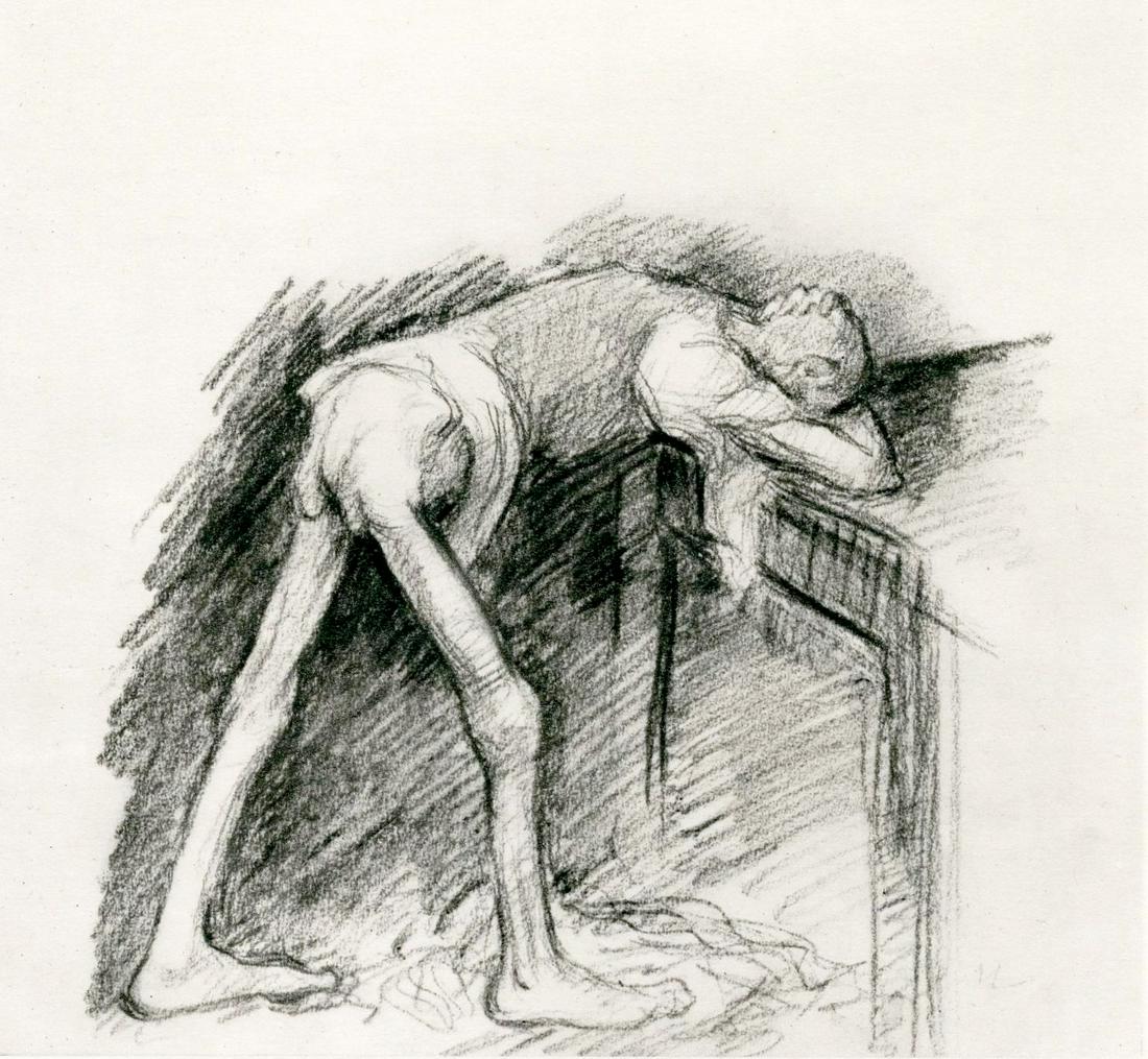 Auschwitz, Buchenwald, Bergen Belsen - illustrations (1 of 6)