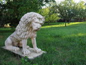 Statue Renaissance Lion, Antonio Canova style 20th C