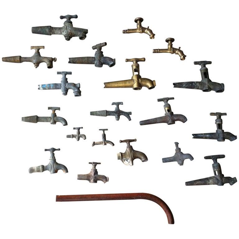 French Antique Bronze Spouts, 18th-19th Century France (1 of 10)