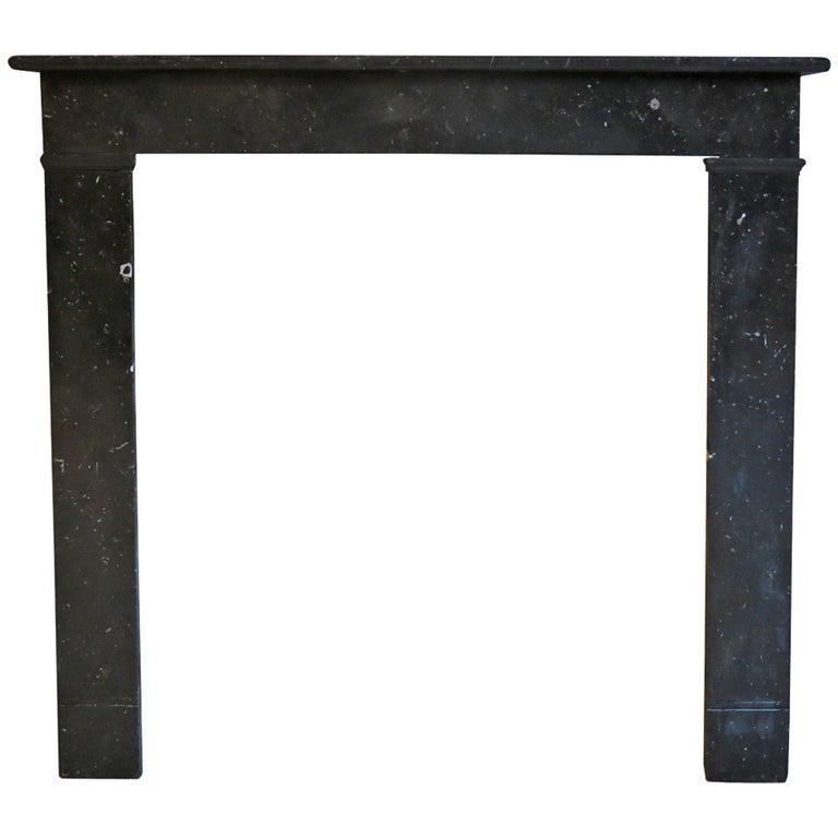 Parisian antique marble fireplace 19th century France (1 of 10)