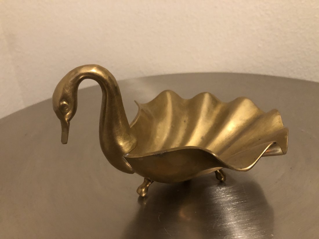 French Antique Soap Holder In Brass France 19th C Paris (1 of 10)