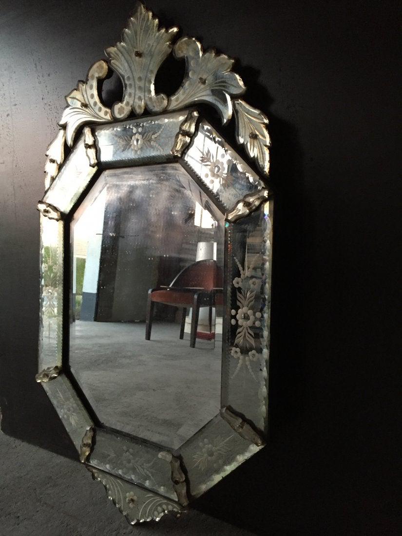 Antique Venetian Style Mirror 1900s (1 of 10)